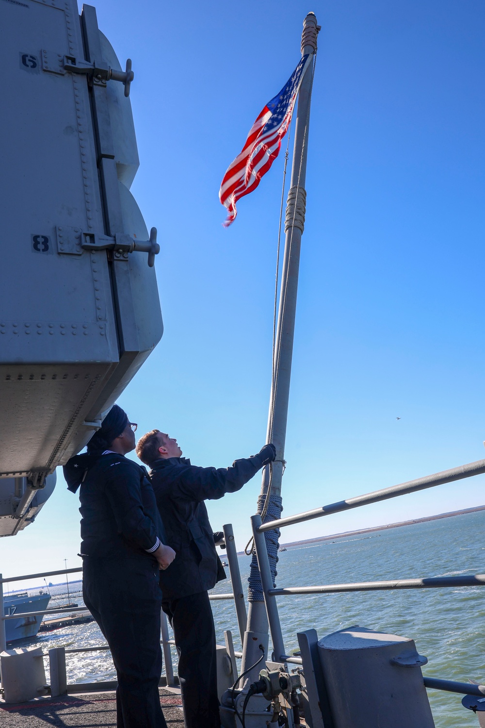 USS Wasp Return to Homeport