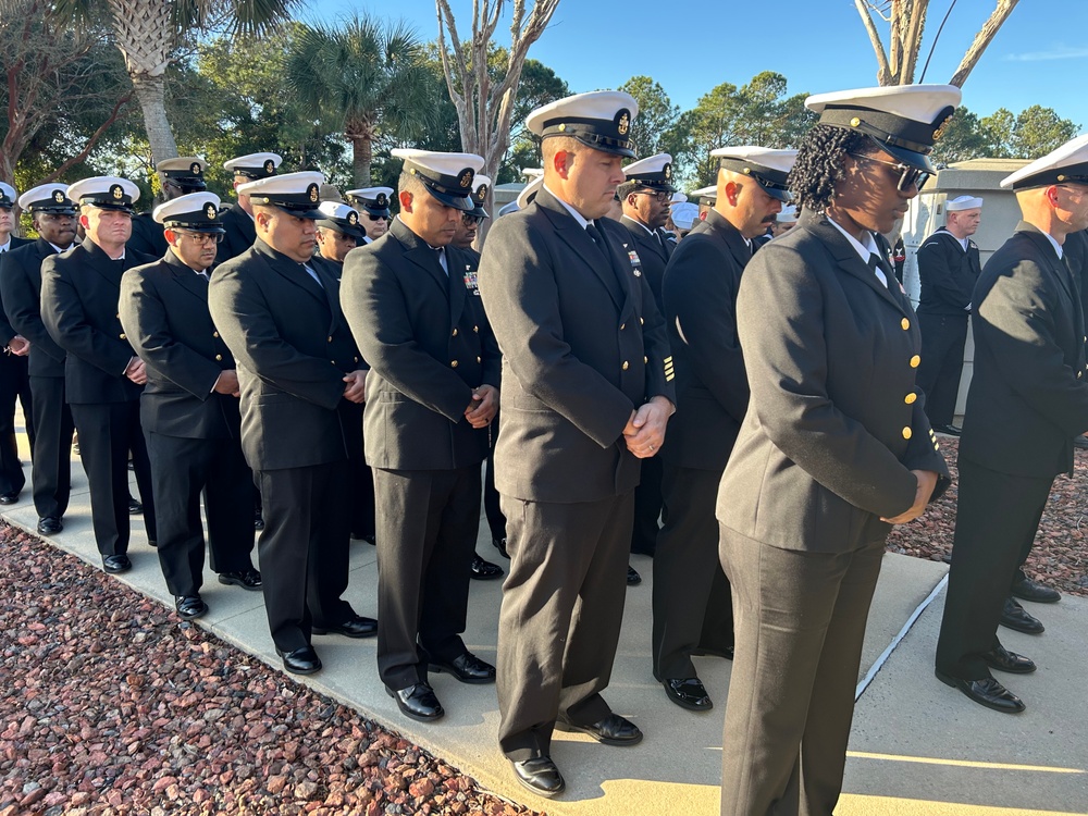 Pensacola Area Chiefs Host Pearl Harbor Remembrance Ceremony