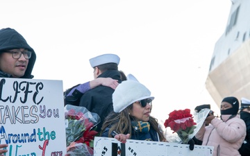 USS New York Returns From 2024 Deployment