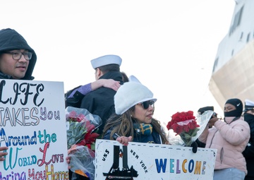 USS New York Returns From 2024 Deployment
