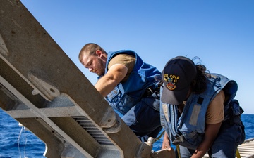 Boatswain's Mates aboard the USS Cole