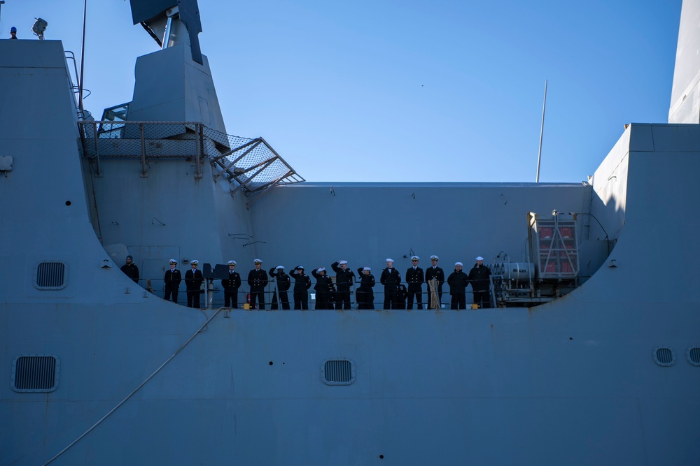 USS New York Returns to Naval Station Norfolk
