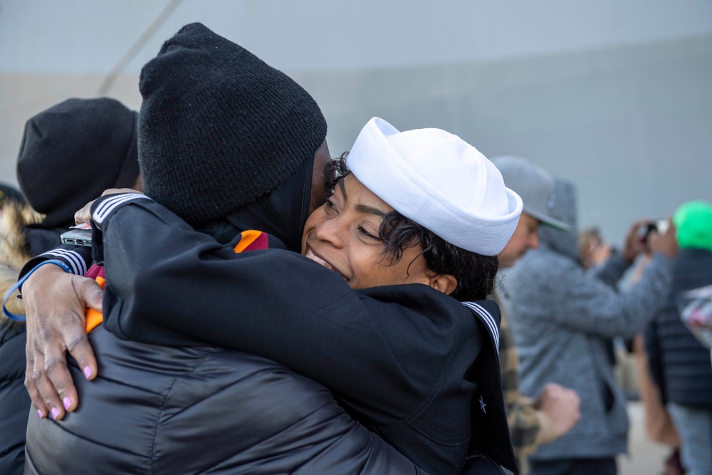 USS New York Returns to Naval Station Norfolk