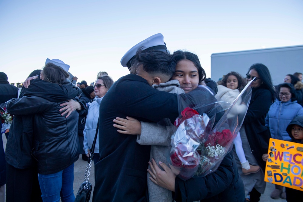 USS New York Returns to Naval Station Norfolk