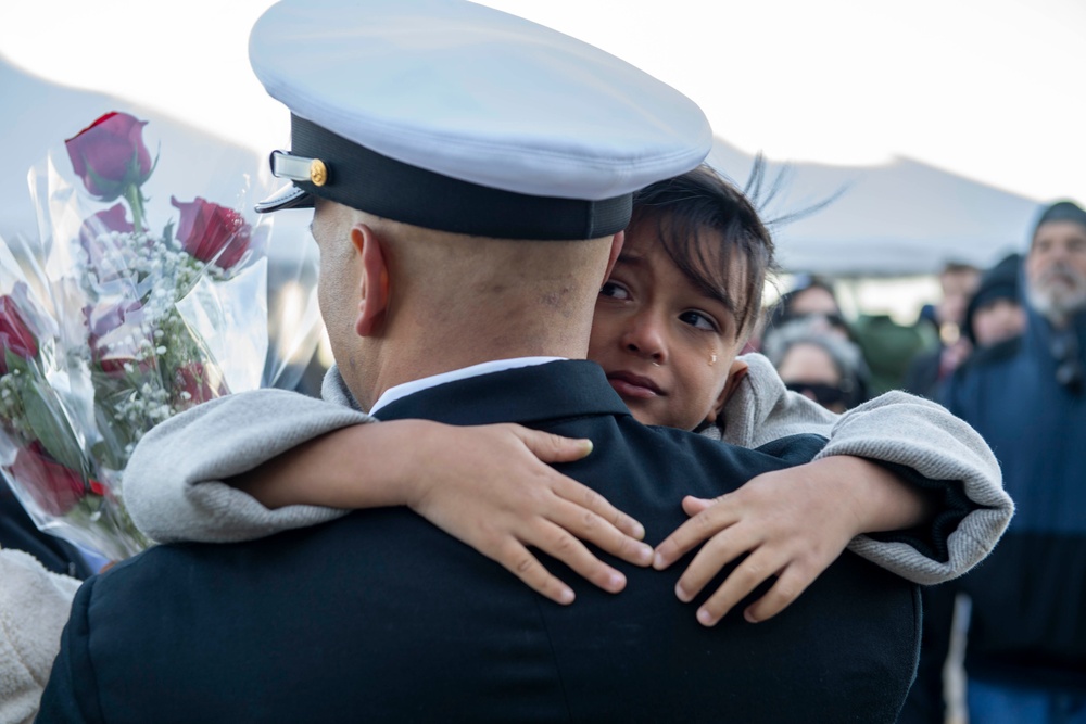 USS New York Returns to Naval Station Norfolk