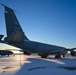 KC-135 Stratotanker sits on the flight line of the Niagara Falls Air Reserve Station