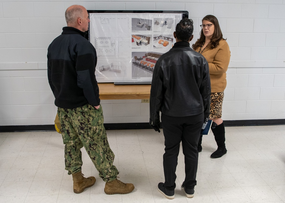 VADM Scott Gray visits RTC Great Lakes