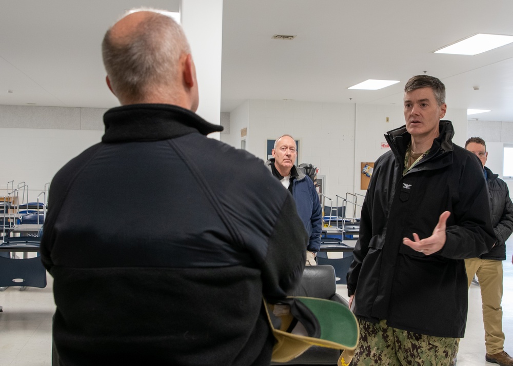 VADM Scott Gray visits RTC Great Lakes