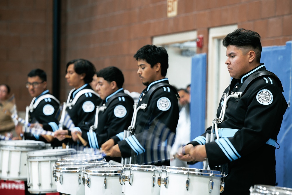 Marine Corps Band San Diego Performs at Salesian High School