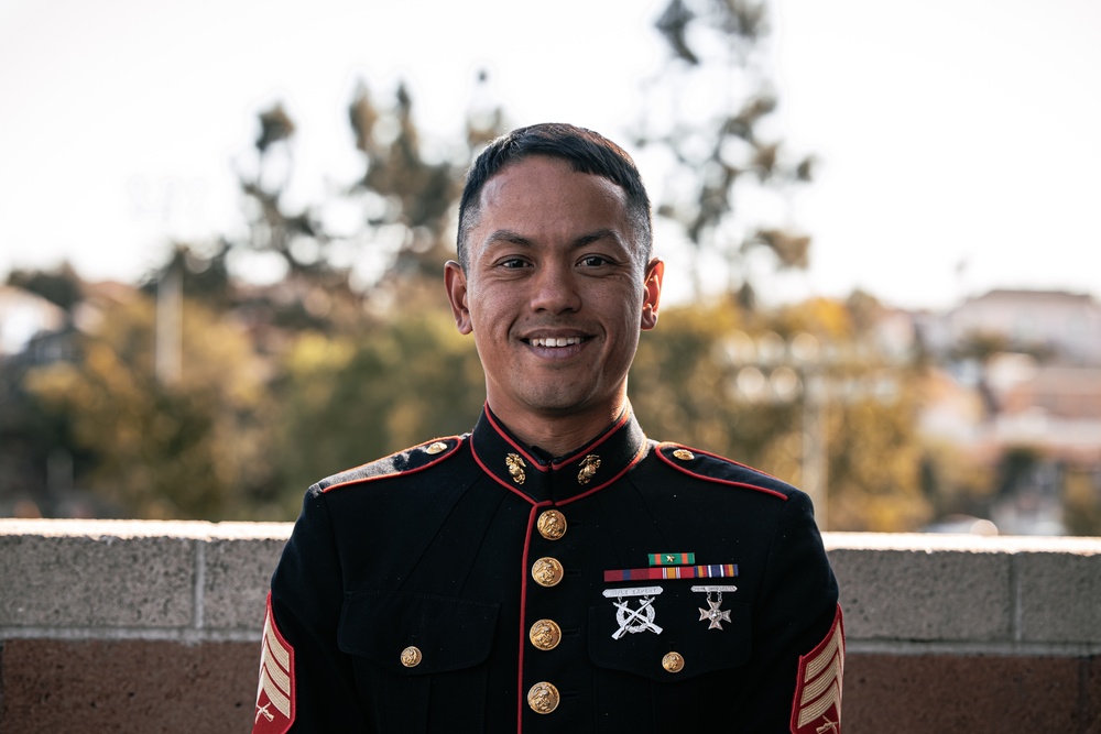 Marine Corps Band San Diego Performs at Salesian High School