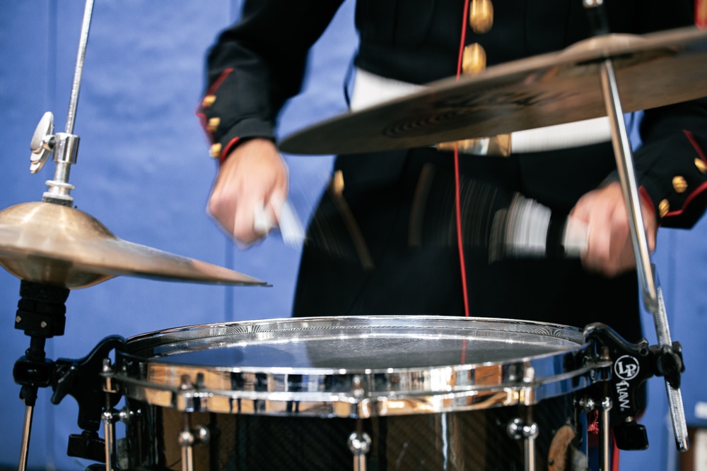 Marine Corps Band San Diego Performs at Salesian High School