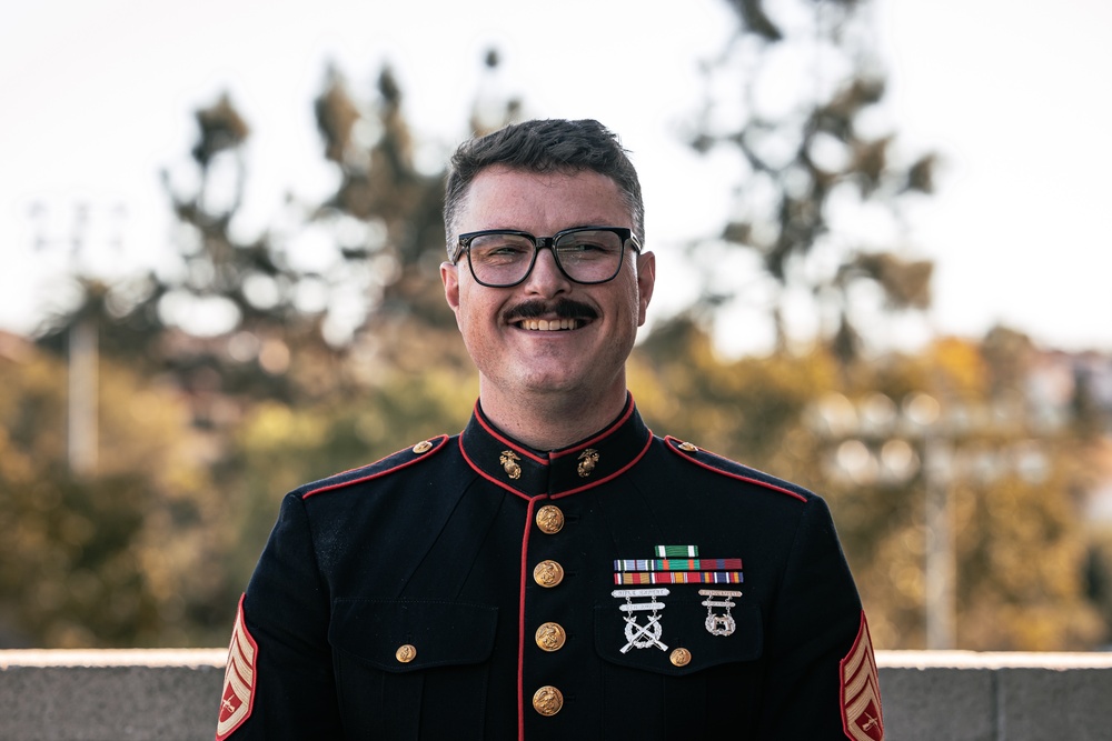 Marine Corps Band San Diego Performs at Salesian High School