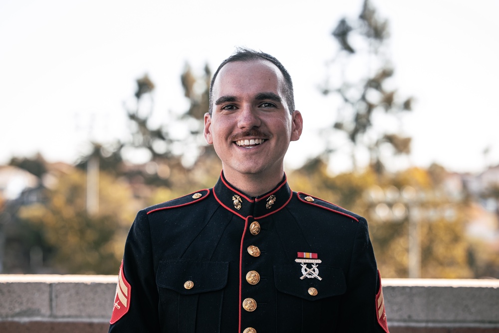 Marine Corps Band San Diego Performs at Salesian High School