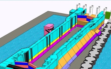 Chickamauga Lock replacement project reaches milestone with delivery of miter gates