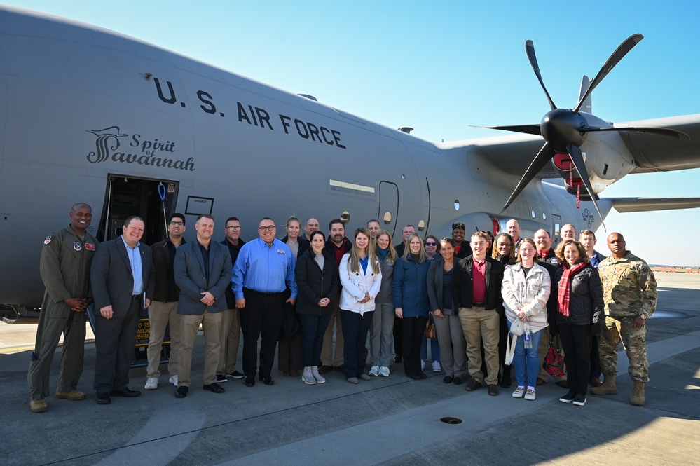 165th Airlift Wing welcomes C-130 Systems Program Office members