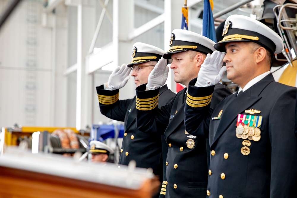 URC Holds a Change of Command Ceremony