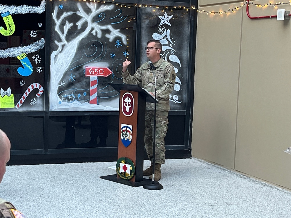 BACH Bids Chaplain (Maj.) Catlin Farewell