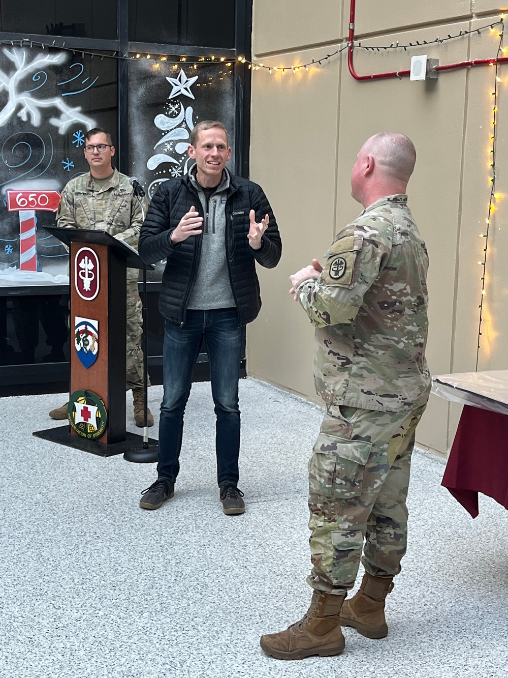 BACH Bids Chaplain (Maj.) Catlin Farewell