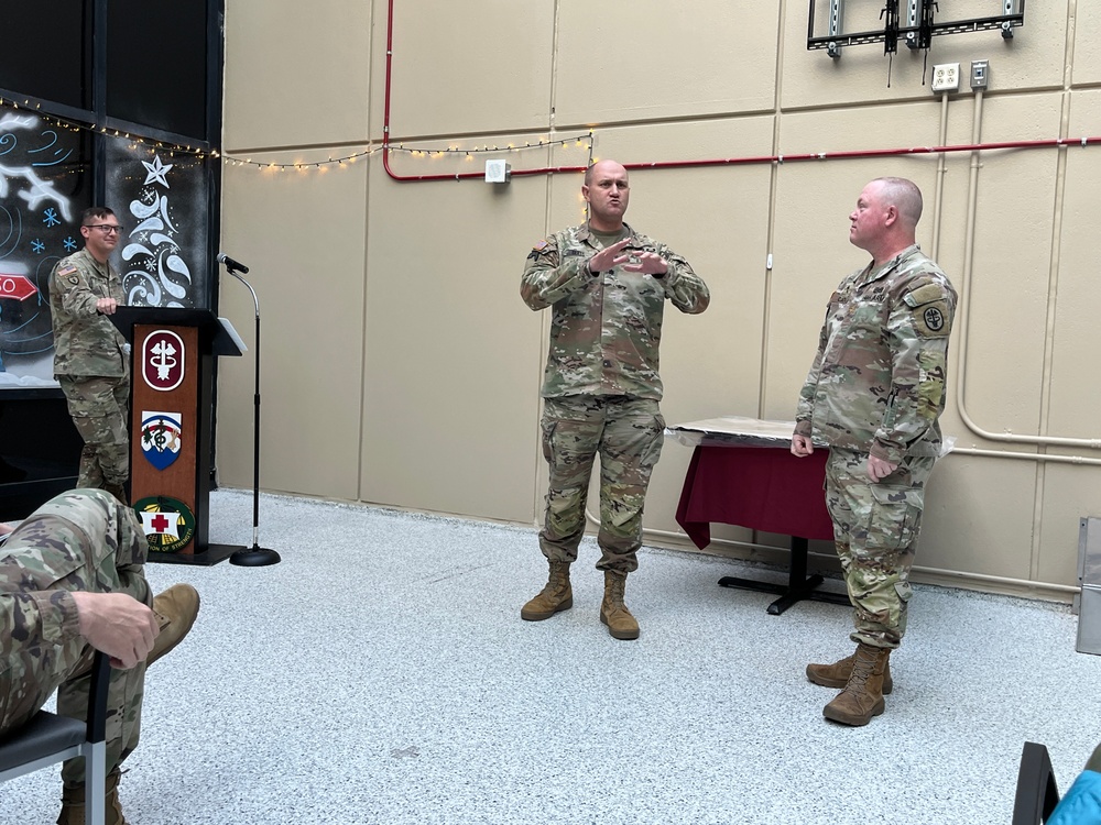 BACH Bids Chaplain (Maj.) Catlin Farewell