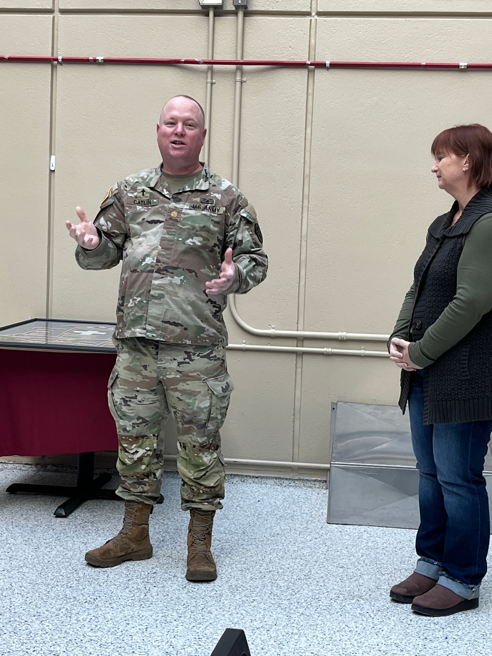 BACH Bids Chaplain (Maj.) Catlin Farewell