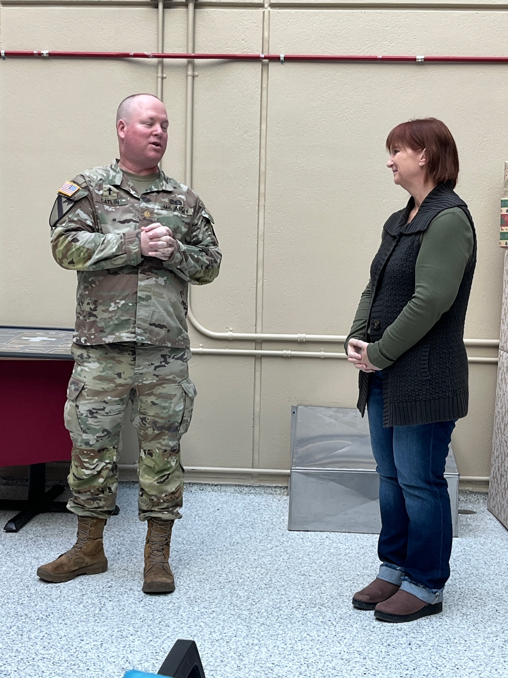 BACH Bids Chaplain (Maj.) Catlin Farewell