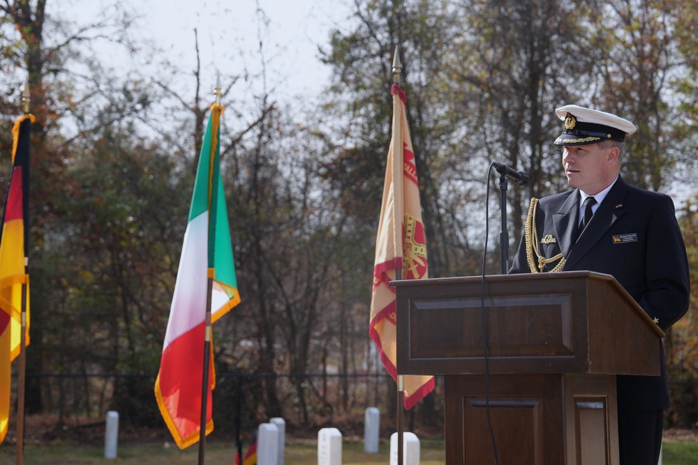 Fort George G. Meade German and Italian Wreath Ceremony