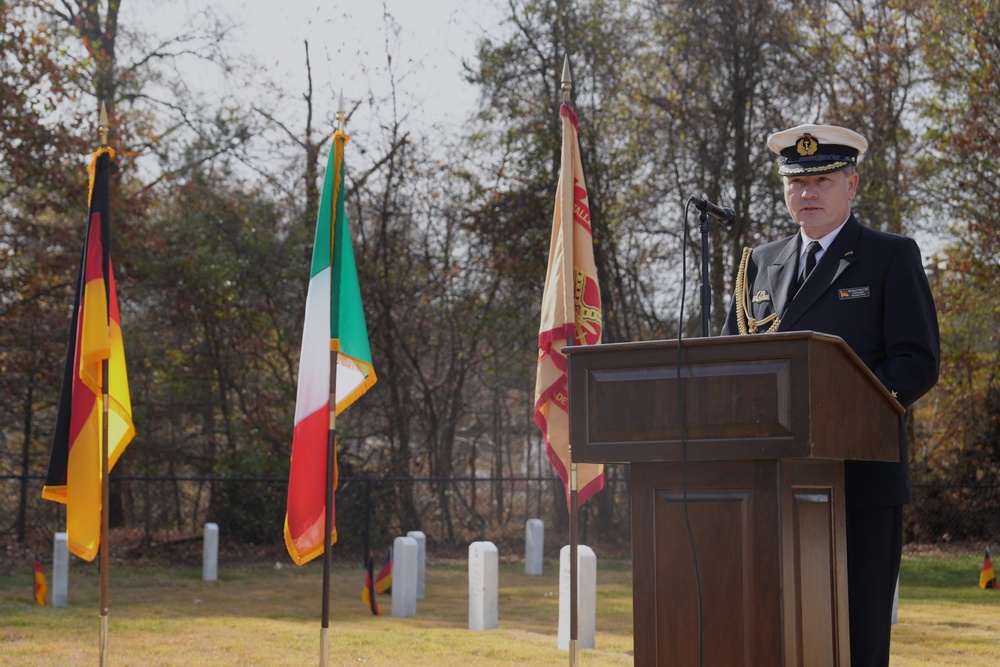 Fort George G. Meade German and Italian Wreath Ceremony