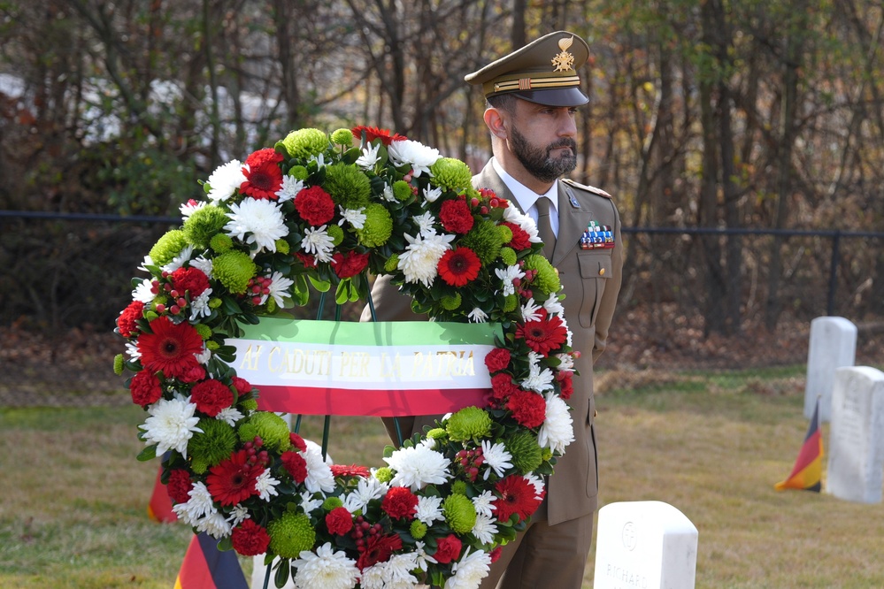 Fort George G. Meade German and Italian Wreath Ceremony