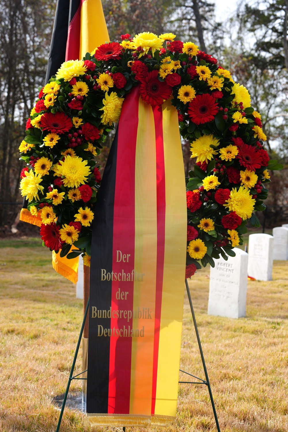 Fort George G. Meade German and Italian Wreath Ceremony