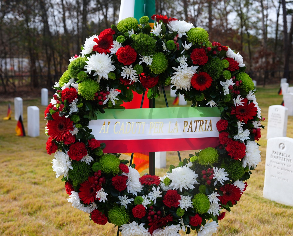 Fort George G. Meade German and Italian Wreath Ceremony