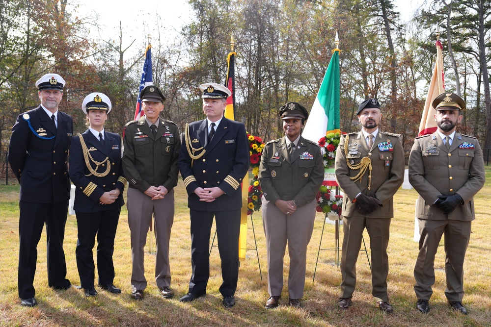 Fort George G. Meade German and Italian Wreath Ceremony