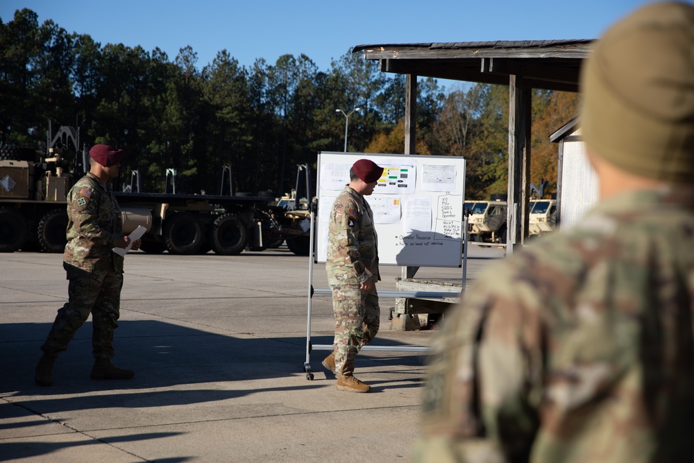 Senior Leaders from Across XVIII Airborne Corps Train Together