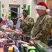 187th Medical Battalion spreads holiday cheer at Briscoe Elementary