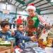 187th Medical Battalion spreads holiday cheer at Briscoe Elementary