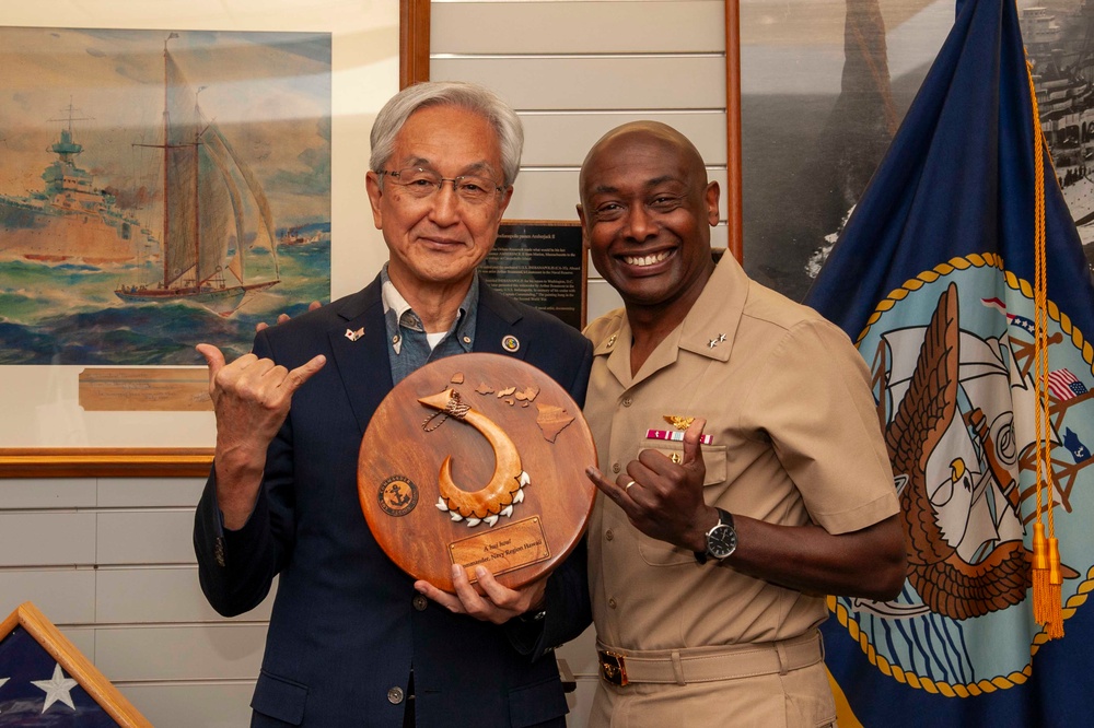 Mayor Tatsunobu Isoda of Nagaoka visits Joint Base Pearl Harbor-Hickam