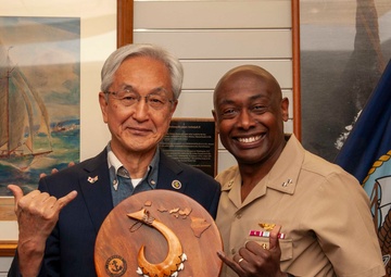 Mayor Tatsunobu Isoda of Nagaoka visits Joint Base Pearl Harbor-Hickam