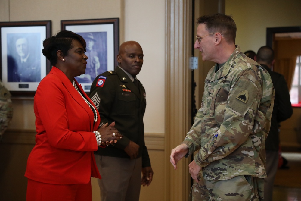 D.C. National Guard Commanding General Hosts Holiday Reception