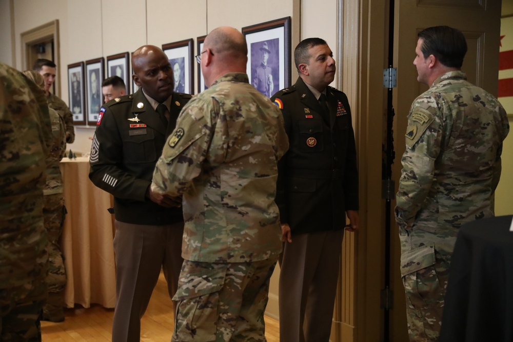 D.C. National Guard Commanding General Hosts Holiday Reception