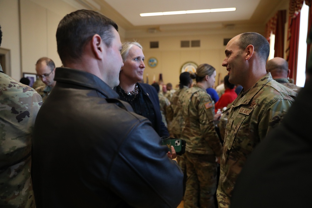 D.C. National Guard Commanding General Hosts Holiday Reception