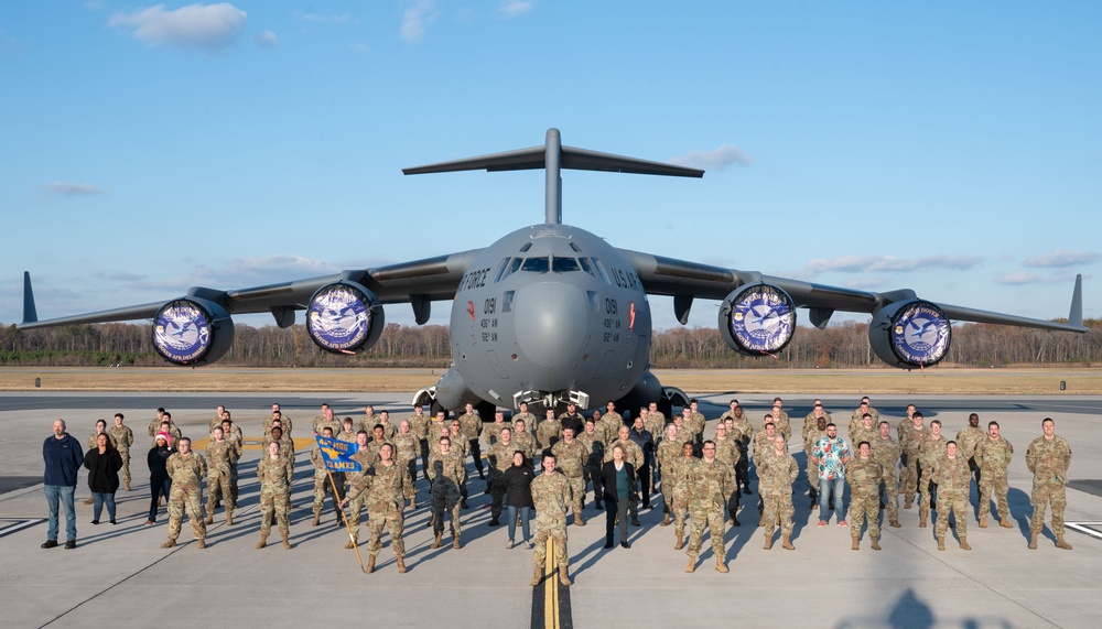 736th Aircraft Maintenance Squadron group photo