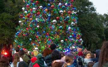 Barksdale AFB Tree Lighting Ceremony