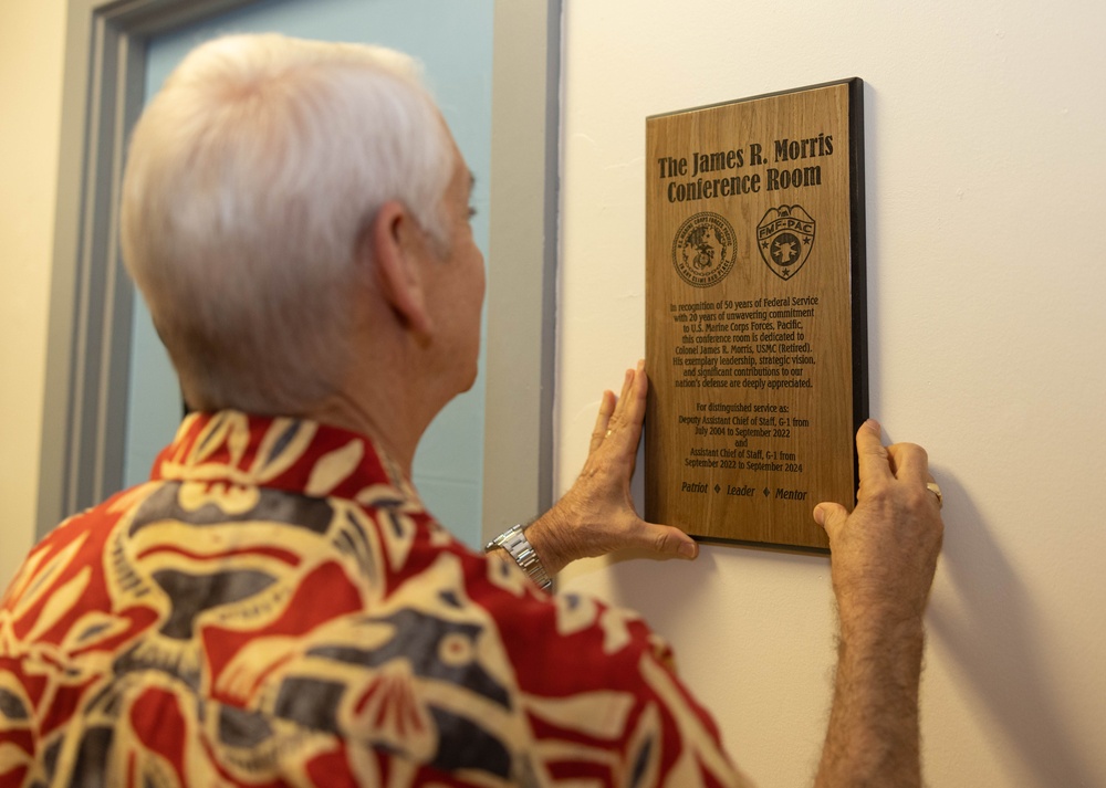 Retired U.S. Marine Corps Col. Recognized for 50 Years of Service