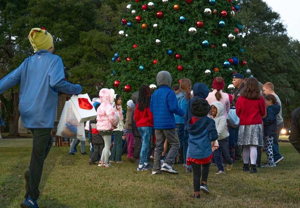 Barksdale AFB Tree Lighting Ceremony