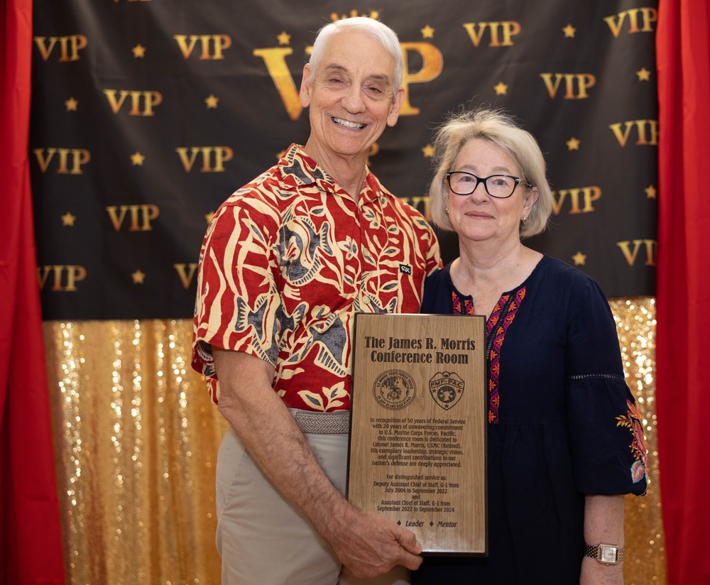 Retired U.S. Marine Corps Col. Recognized for 50 Years of Service