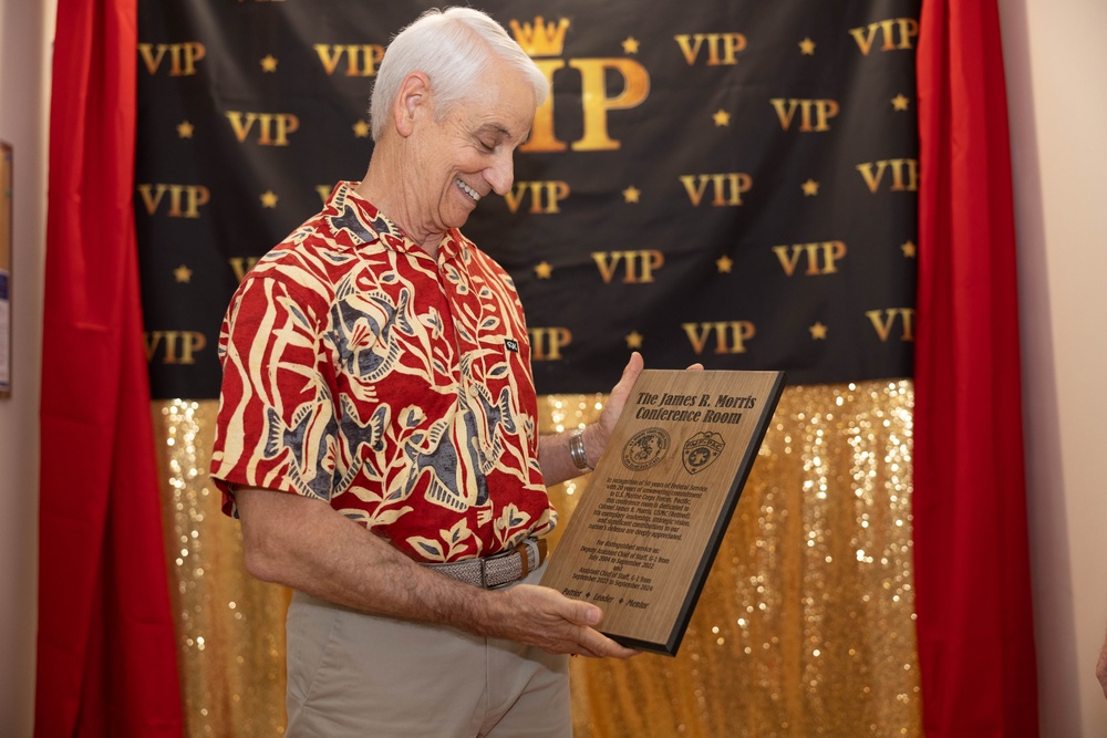 Retired U.S. Marine Corps Col. Recognized for 50 Years of Service