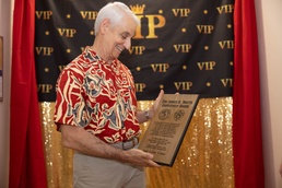 Retired U.S. Marine Corps Col. Recognized for 50 Years of Service