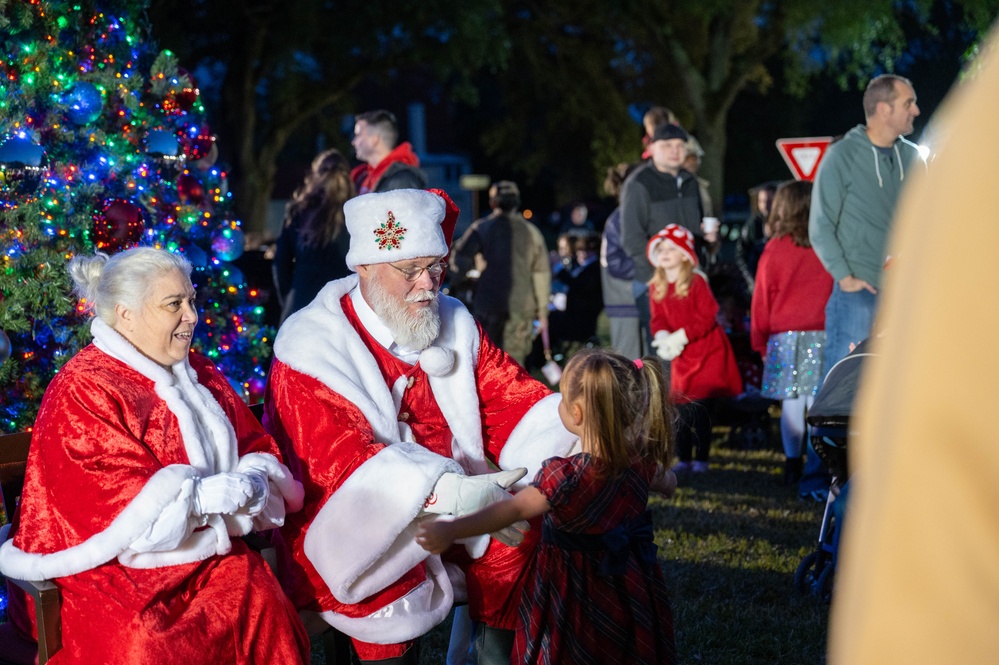 Barksdale AFB Tree Lighting Ceremony