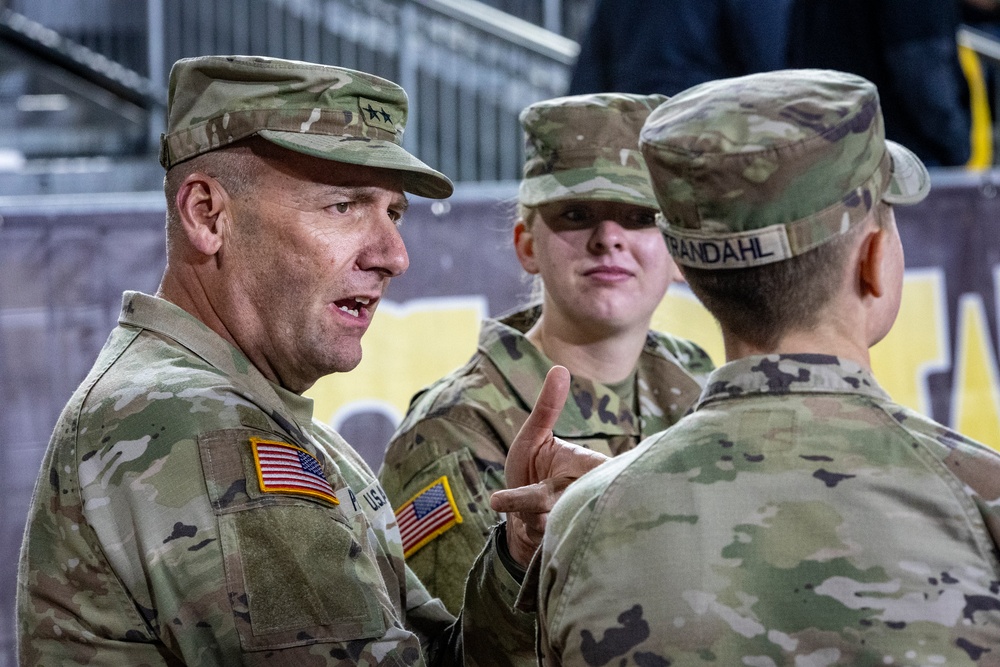 University of Wyoming Cowboy football military appreciation game