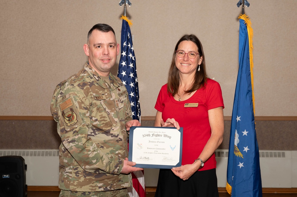 354th FW welcomes newly appointed honorary commanders