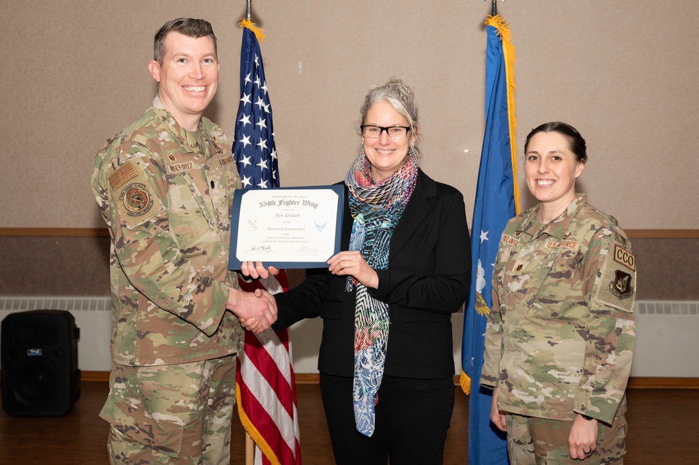 354th FW welcomes newly appointed honorary commanders